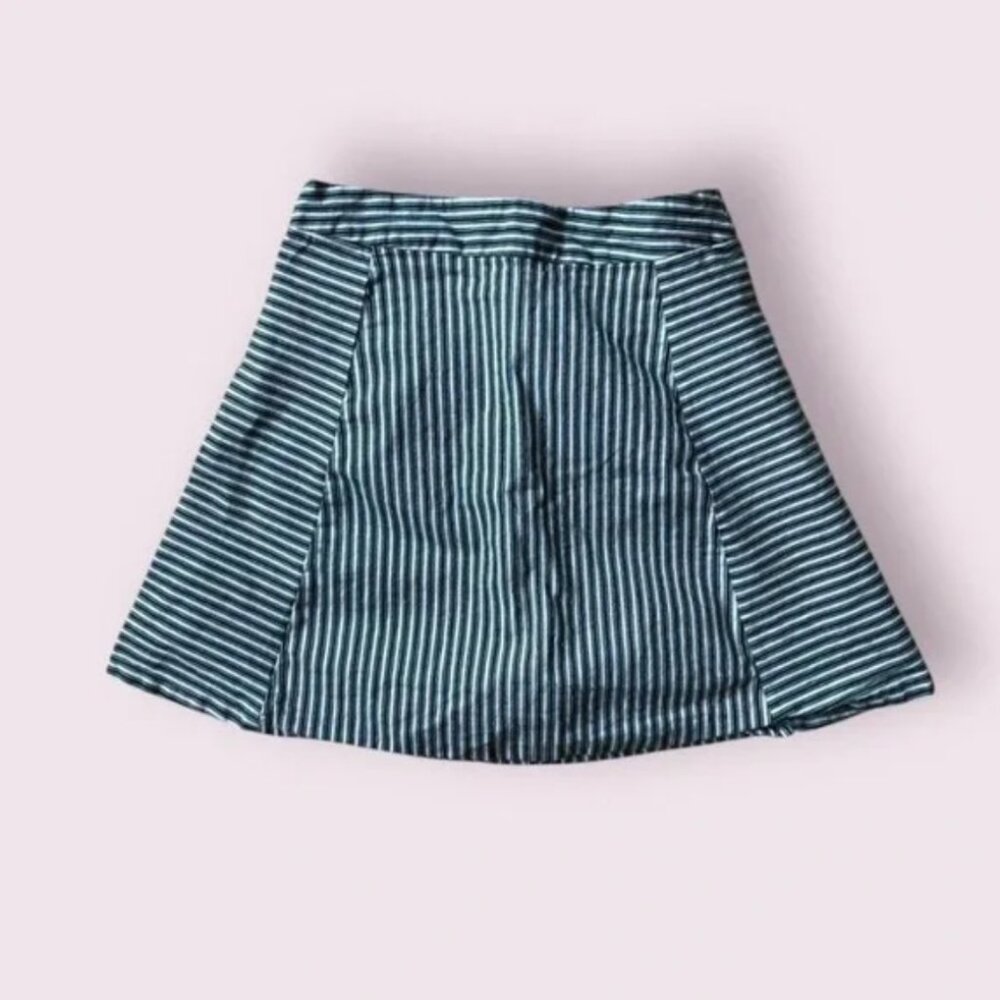 Striped Green Skirt